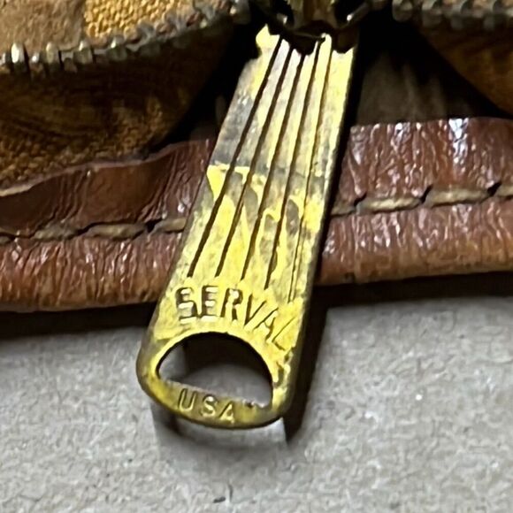 Vintage Carlton Brown S.L.S. Leather Attache Monogrammed Briefcase Size 16”x11” - Picture 11 of 11